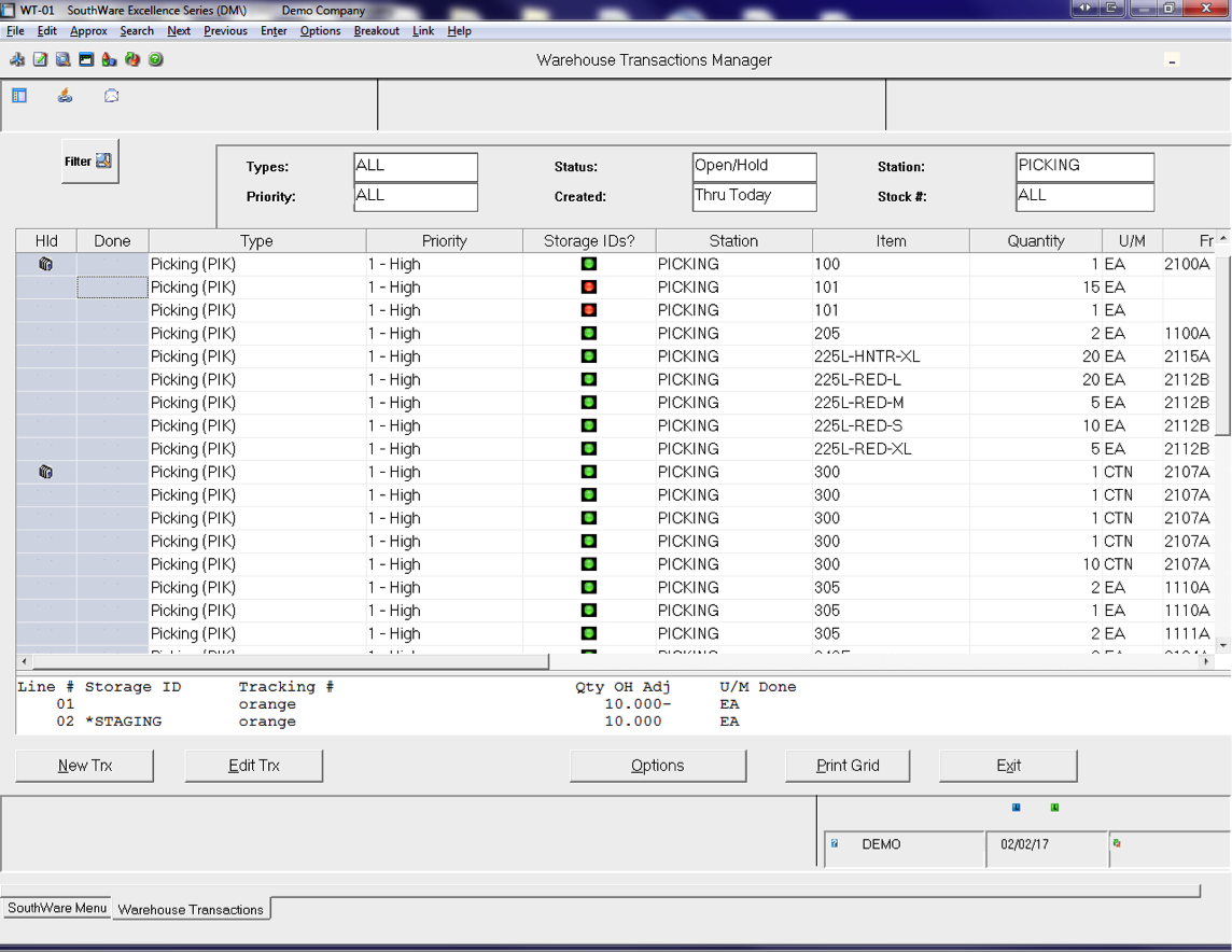 Warehouse Management System 2